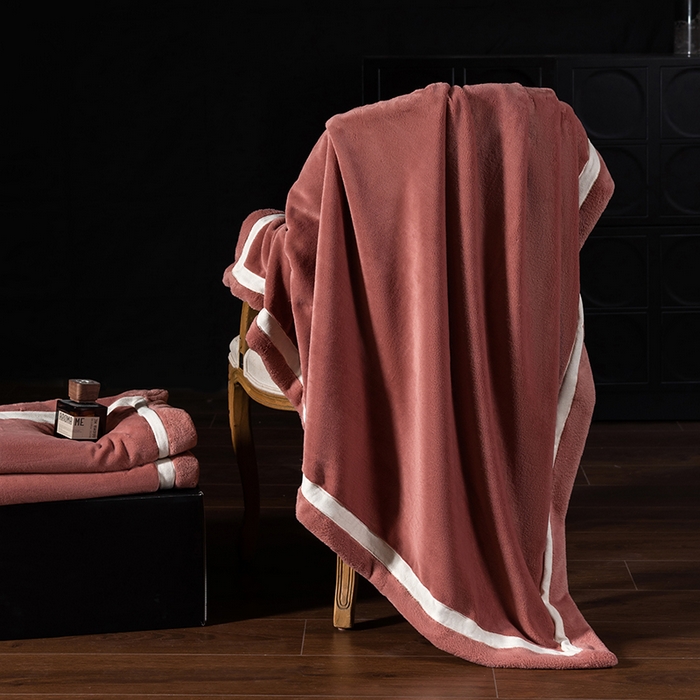 91家纺网 家纺一手货源 找家纺 （总）网客家纺 2025新款7A抗菌抗静电舒适百搭毛绒毯