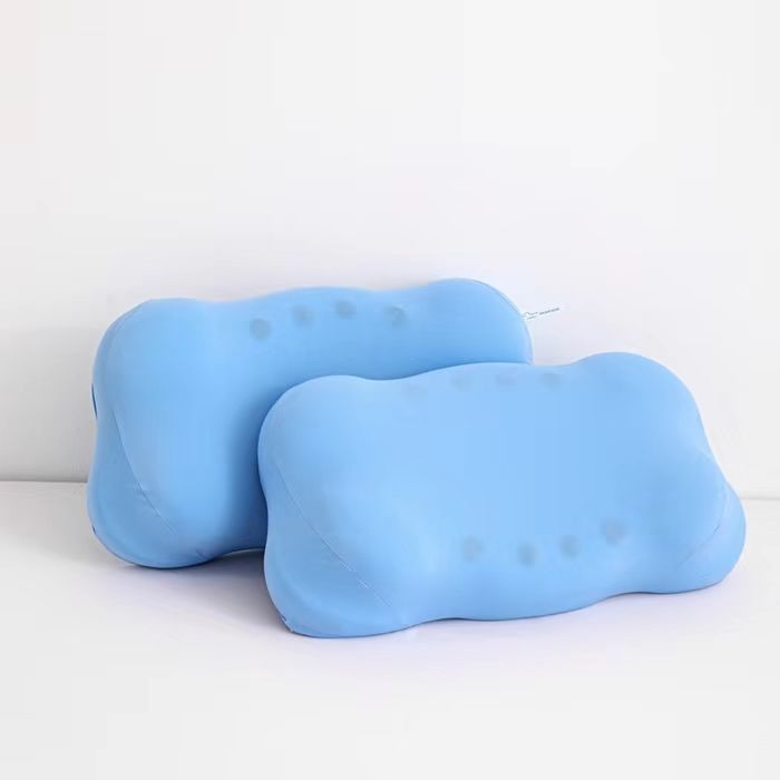 91家纺网 家纺一手货源 找家纺 （总）其乐枕芯 2025新款磁疗玉石小蓝枕枕头枕芯