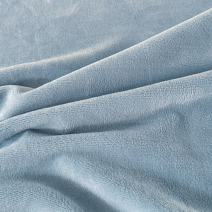 91家纺网 家纺一手货源 找家纺 梓之赫 2025新款全消光雕花绒牛奶绒刺绣四件套-香颂 香颂-蓝色