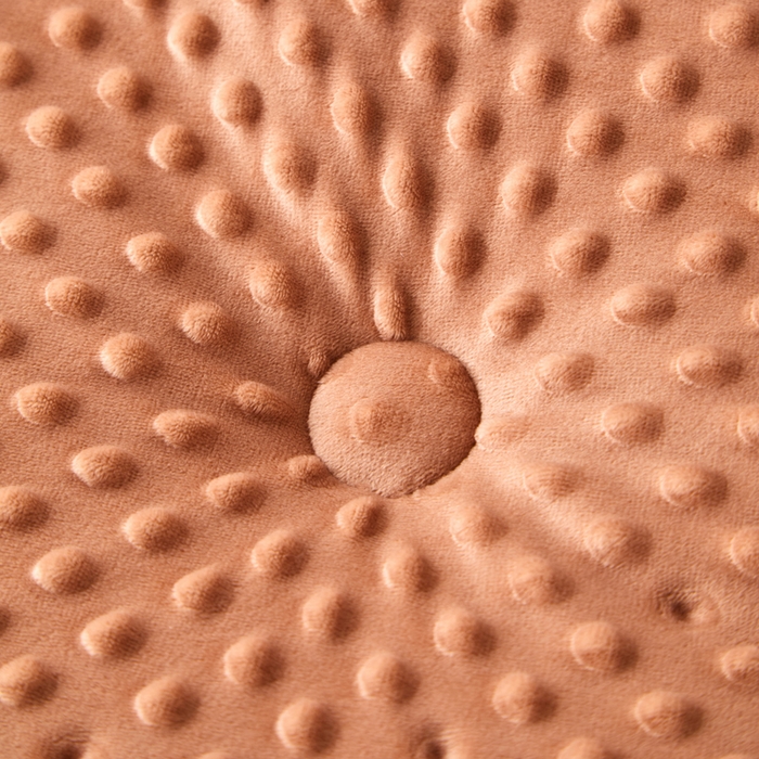 91家纺网 家纺一手货源 找家纺 玛德琳 2025新款美拉德条格抗菌豆豆绒抗菌被被子被芯 美拉德-藕粉色