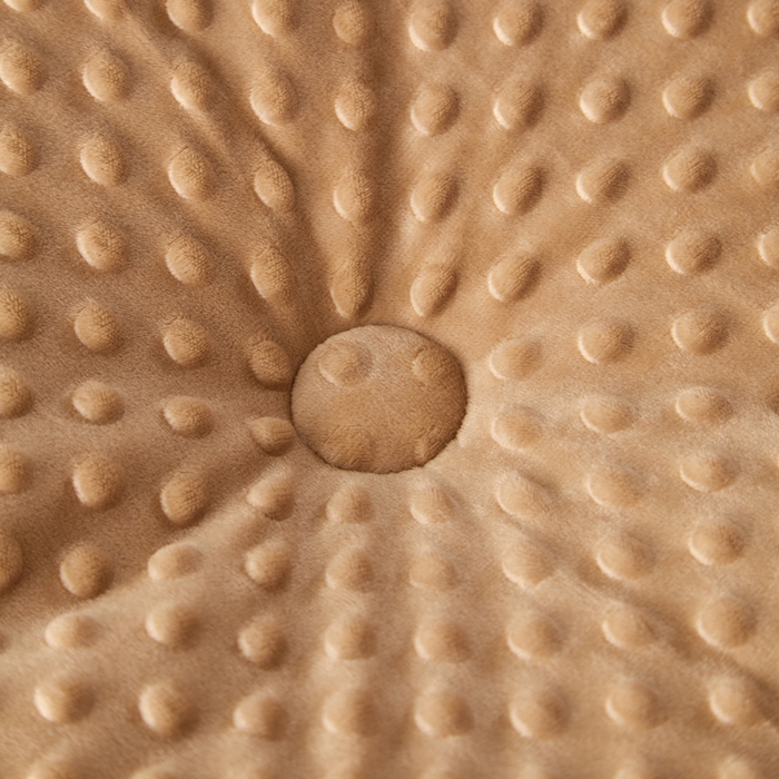 91家纺网 家纺一手货源 找家纺 玛德琳 2025新款美拉德条格抗菌豆豆绒抗菌被被子被芯 美拉德-棕咖