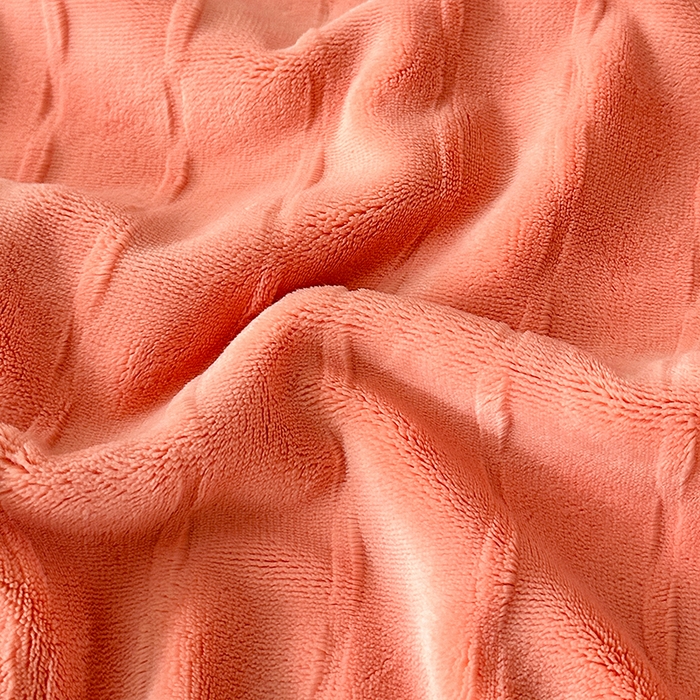 91家纺网 家纺一手货源 找家纺 梓之赫 2025新款全消光雕花绒牛奶绒刺绣四件套-甜梦 甜梦-橙色