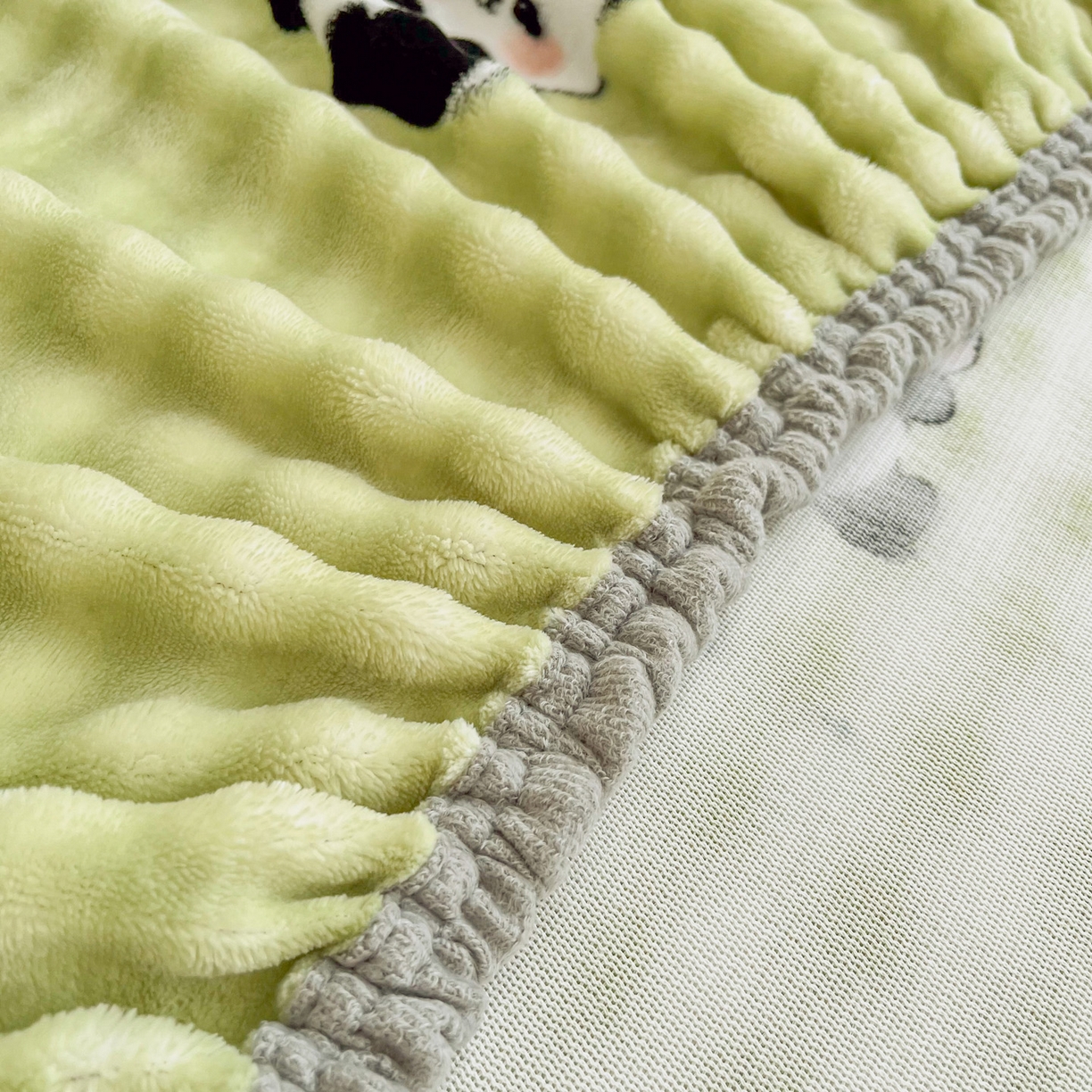 91家纺网 家纺一手货源 找家纺 慕梵家居 2025新款泡泡绒床笠泡泡兔绒床罩外贸可以定做尺寸单品床笠单件床笠 小胖哒