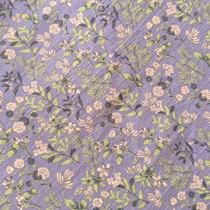 91家纺网 家纺一手货源 找家纺 唐人居 2025新款水洗亚麻四件套 椿野繁花