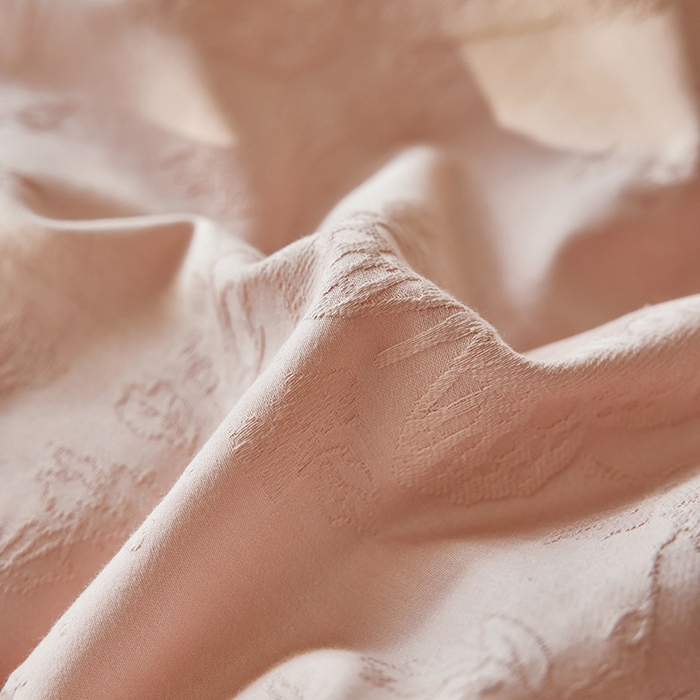 91家纺网 家纺一手货源 找家纺 风向标家纺 2025新款全棉纯棉提花磨毛四件套-蝶影繁花系列 蝶影-纱语