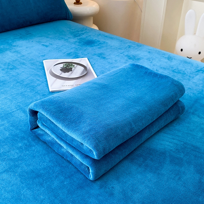 91家纺网 家纺一手货源 找家纺 （总）优米家纺 2025新款加厚舒适牛奶绒床单床单单件