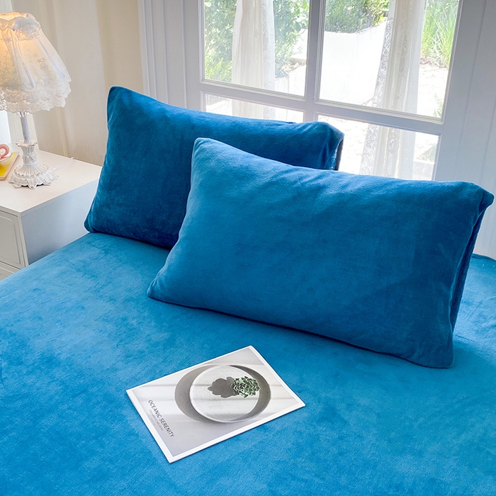 91家纺网 家纺一手货源 找家纺 （总）优米家纺 2025新款加厚舒适牛奶绒床单床单单件