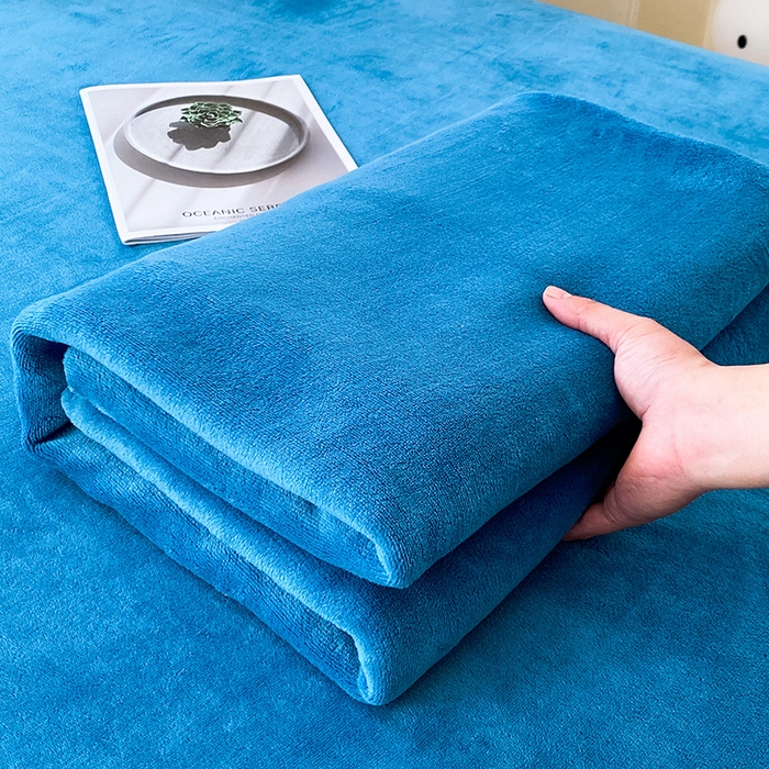 91家纺网 家纺一手货源 找家纺 （总）优米家纺 2025新款加厚舒适牛奶绒床单床单单件