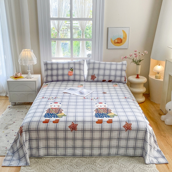 91家纺网 家纺一手货源 找家纺 （总）优米家纺 2025新款加厚舒适牛奶绒床单床单单件