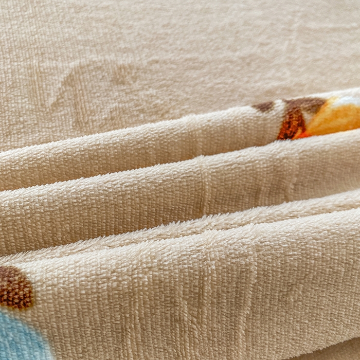 91家纺网 家纺一手货源 找家纺 优米家纺 2025新款加厚舒适牛奶绒床单床单单件 玫瑰物语