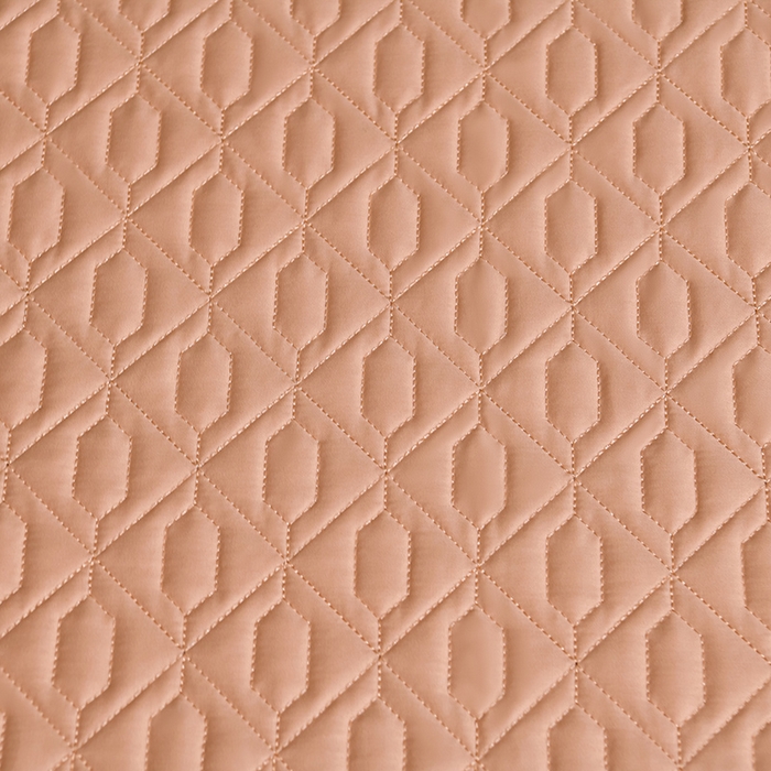 91家纺网 家纺一手货源 找家纺 畅畅家纺 2025新款全棉活性喷气简约轻奢刺绣夹棉床盖款四件套-雅韵 雅韵-香槟