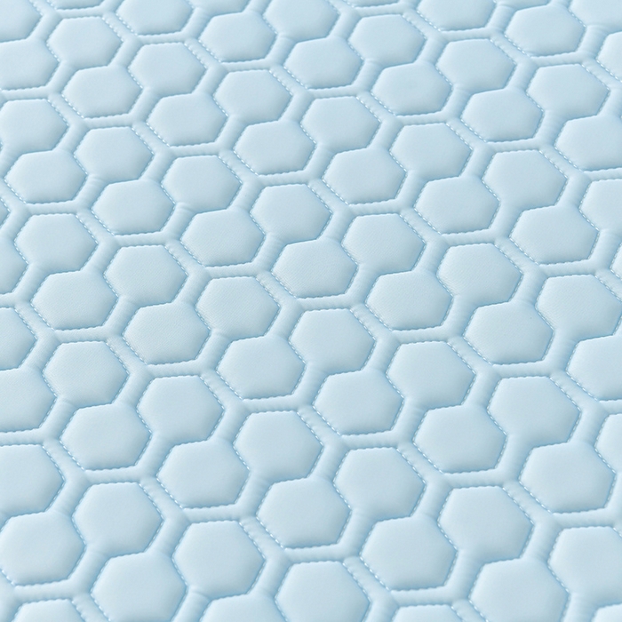 91家纺网 家纺一手货源 找家纺 畅畅家纺 2025新款夏季凉感丝唯美纯色凉席夏被四件套 唯美-天蓝