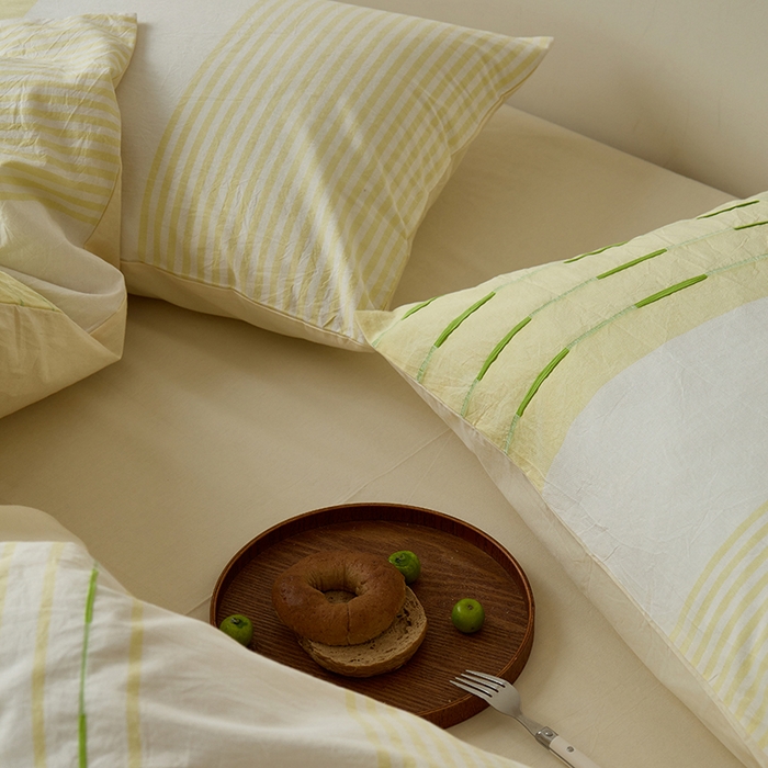 91家纺网 家纺一手货源 找家纺 （总）Mr.pig猪先生水洗棉 2025新款全棉色织立体四件套