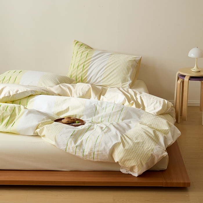 91家纺网 家纺一手货源 找家纺 （总）Mr.pig猪先生水洗棉 2025新款全棉色织立体四件套