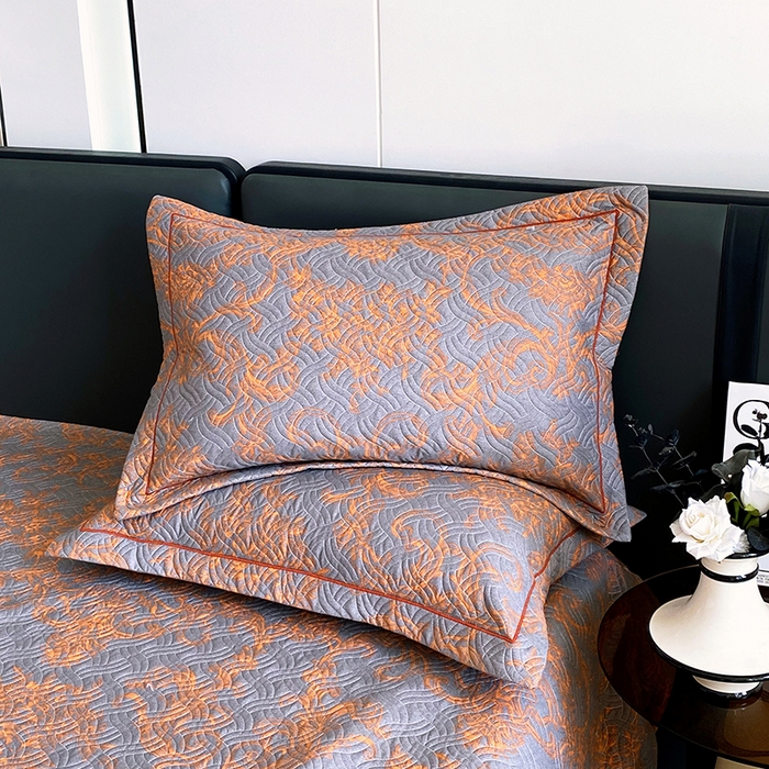 91家纺网 家纺一手货源 找家纺 （总）畅畅家纺 2025春夏款13372全棉纯棉活性印花床盖夹棉加厚绗缝防滑床罩