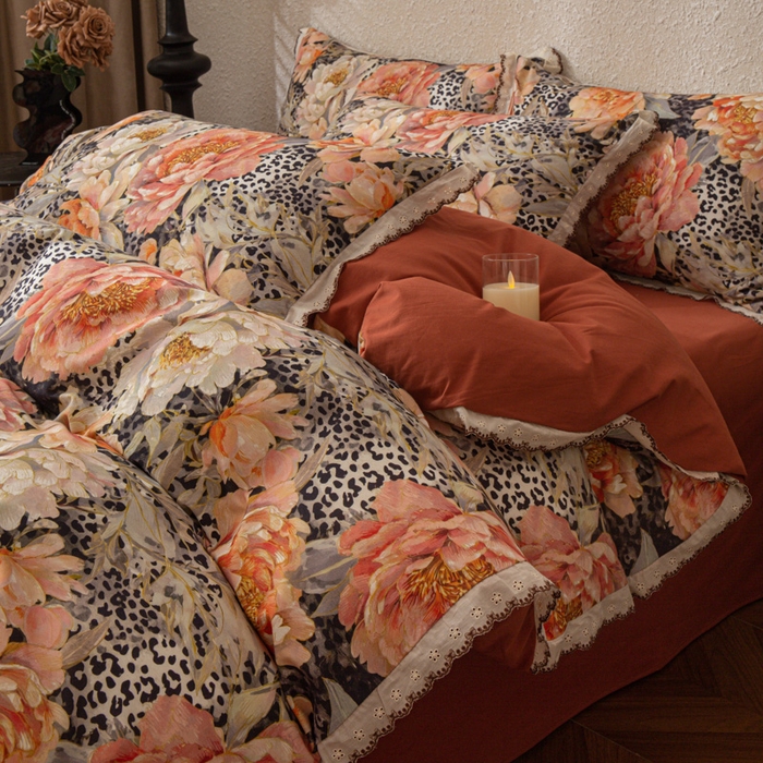 91家纺网 家纺一手货源 找家纺 （总）优米家纺 2025新款A类加厚全棉纯棉磨毛提花四件套（提供买家秀）