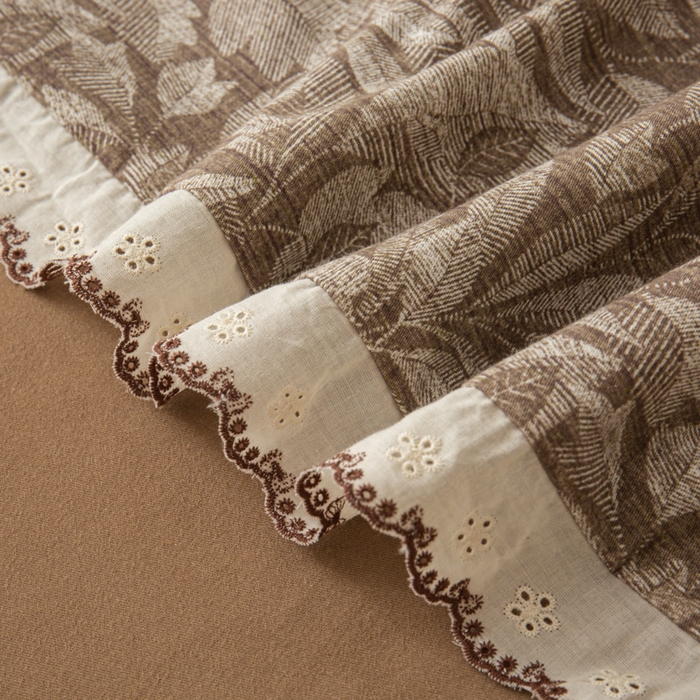 91家纺网 家纺一手货源 找家纺 优米家纺 2025新款A类加厚全棉纯棉磨毛提花四件套（提供买家秀） 半夏清风