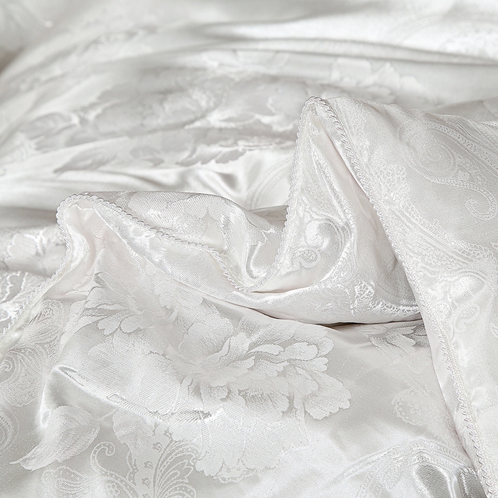 91家纺网 家纺一手货源 找家纺 （总）畅畅家纺 2025新款贡缎提花牡丹花羽丝棉被手工订花冬被夏被被子被芯