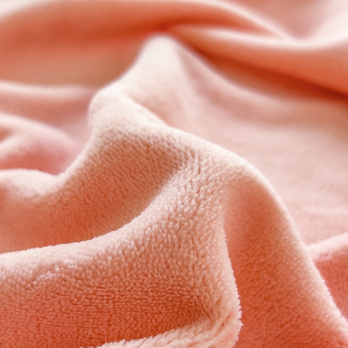 91家纺网 家纺一手货源 找家纺 丽美人家纺 2025秋冬新款牛奶绒纯色单床笠 杜鹃粉