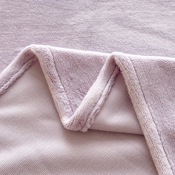91家纺网 家纺一手货源 找家纺 丽美人家纺 2025秋冬新款牛奶绒纯色单床单 蔷薇紫
