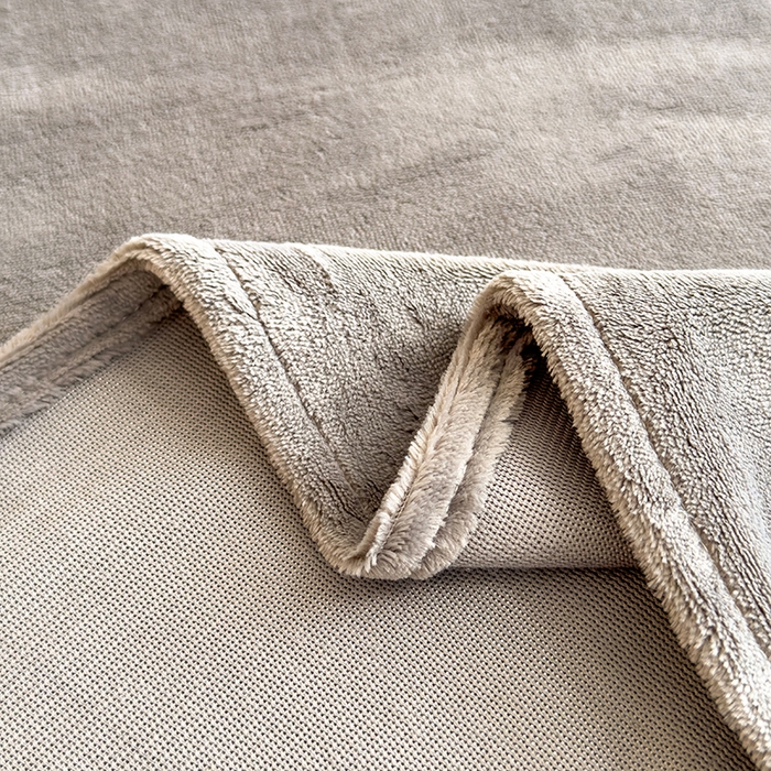 91家纺网 家纺一手货源 找家纺 丽美人家纺 2025秋冬新款牛奶绒纯色单床单 抹茶灰