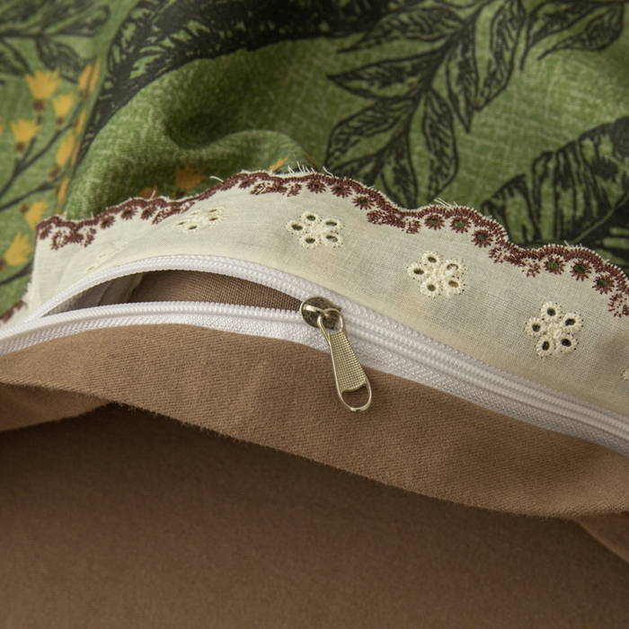 91家纺网 家纺一手货源 找家纺 优米家纺 2025新款A类加厚全棉纯棉磨毛提花四件套（提供买家秀） 陌上花开