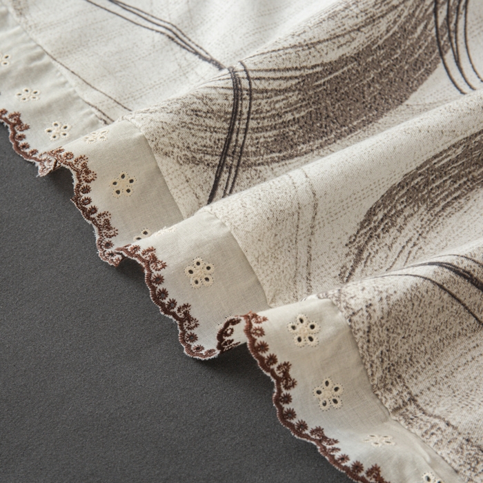 91家纺网 家纺一手货源 找家纺 优米家纺 2025新款A类加厚全棉纯棉磨毛提花四件套（提供买家秀） 南城旧梦