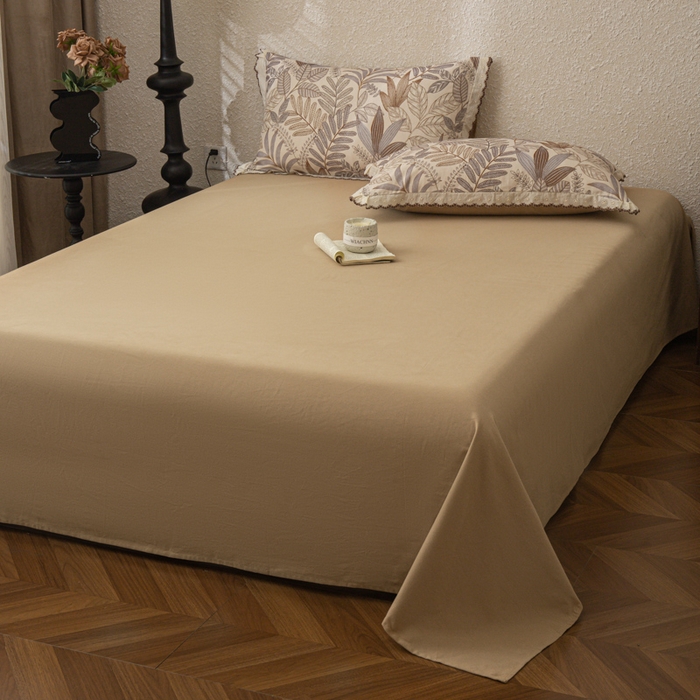 91家纺网 家纺一手货源 找家纺 优米家纺 2025新款A类加厚全棉纯棉磨毛提花四件套（提供买家秀） 秋意浓