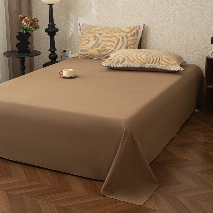 91家纺网 家纺一手货源 找家纺 优米家纺 2025新款A类加厚全棉纯棉磨毛提花四件套（提供买家秀） 温馨午后