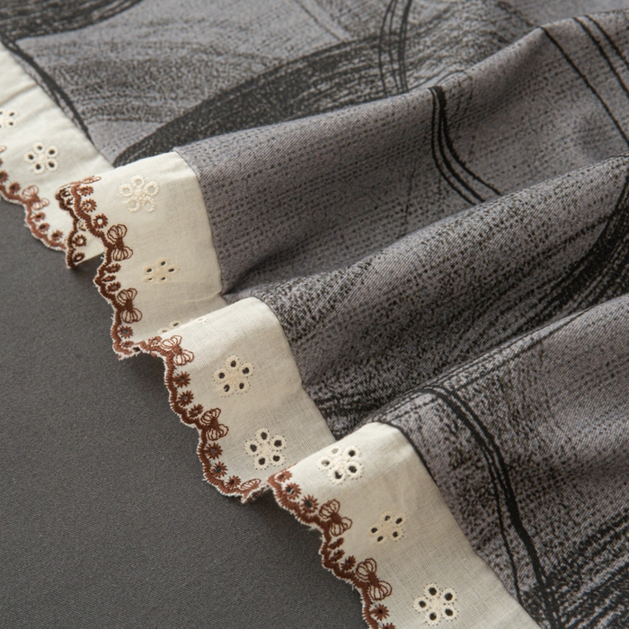 91家纺网 家纺一手货源 找家纺 优米家纺 2025新款A类加厚全棉纯棉磨毛提花四件套（提供买家秀） 英伦时刻