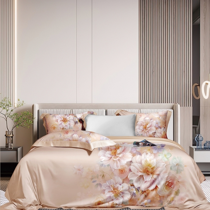 91家纺网 家纺一手货源 找家纺 （总）威克凯丽 2025新款艾阳绒天丝磨毛四件套