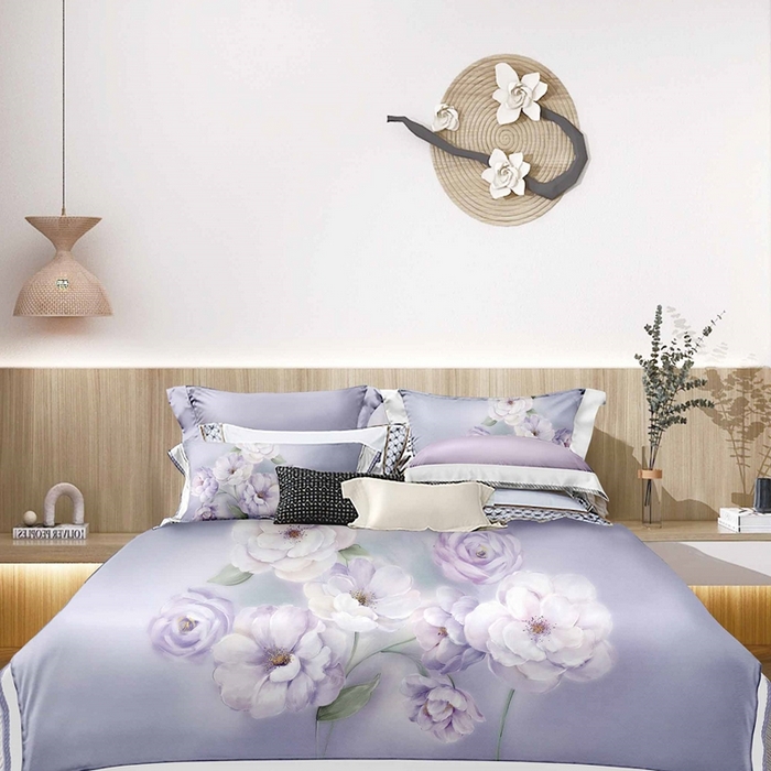 91家纺网 家纺一手货源 找家纺 （总）威克凯丽 2025新款艾阳绒天丝磨毛四件套