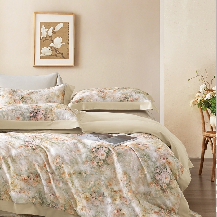 91家纺网 家纺一手货源 找家纺 （总）威克凯丽 2025新款艾阳绒天丝磨毛四件套