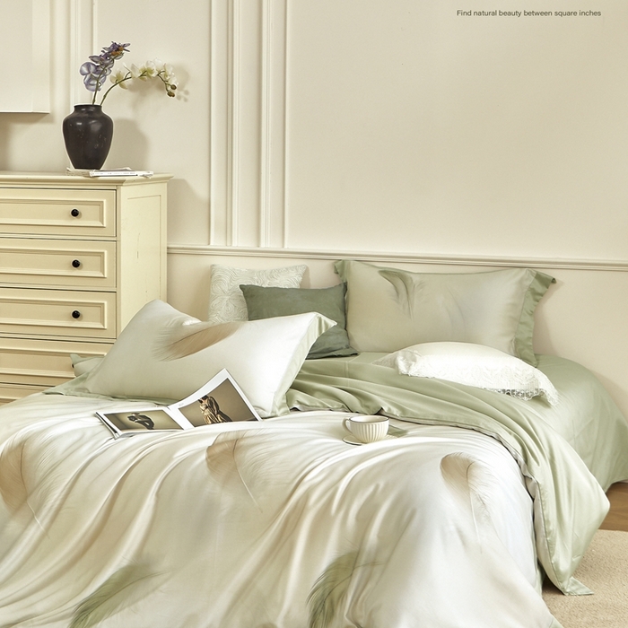 91家纺网 家纺一手货源 找家纺 （总）威克凯丽 2025新款艾阳绒天丝磨毛四件套