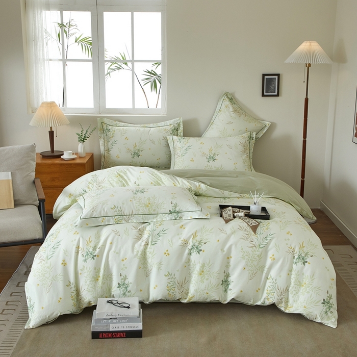 威克凯丽 2025新款全棉纯棉印花13376四件套 莫奈