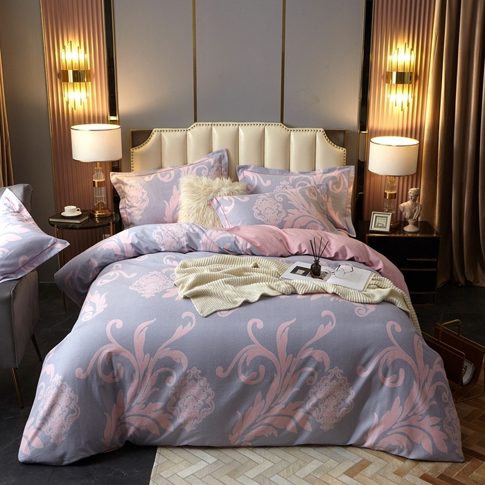 91家纺网 家纺一手货源 找家纺 （总）威克凯丽2025新款全棉纯棉生态磨毛四件套