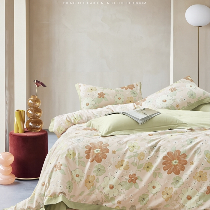 91家纺网 家纺一手货源 找家纺 （总）威克凯丽2025新款全棉纯棉生态磨毛四件套