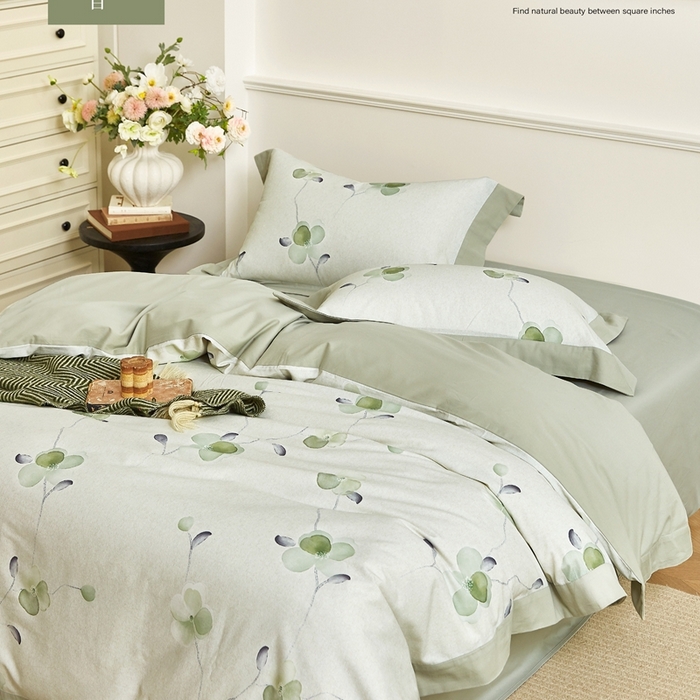 91家纺网 家纺一手货源 找家纺 （总）威克凯丽2025新款全棉纯棉生态磨毛四件套