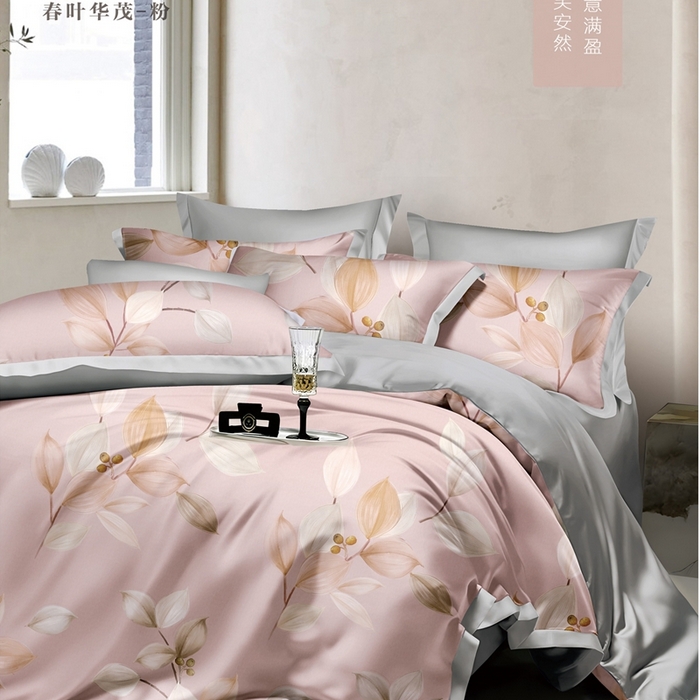 91家纺网 家纺一手货源 找家纺 （总）威克凯丽2025新款全棉纯棉生态磨毛四件套