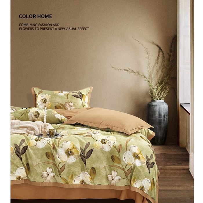 91家纺网 家纺一手货源 找家纺 （总）威克凯丽2025新款全棉纯棉生态磨毛四件套