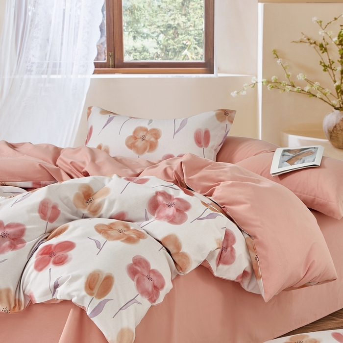 91家纺网 家纺一手货源 找家纺 （总）威克凯丽2025新款全棉纯棉生态磨毛四件套