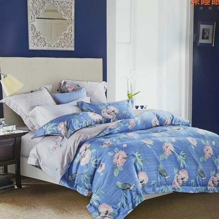 91家纺网 家纺一手货源 找家纺 （总）威克凯丽2025新款全棉纯棉生态磨毛四件套