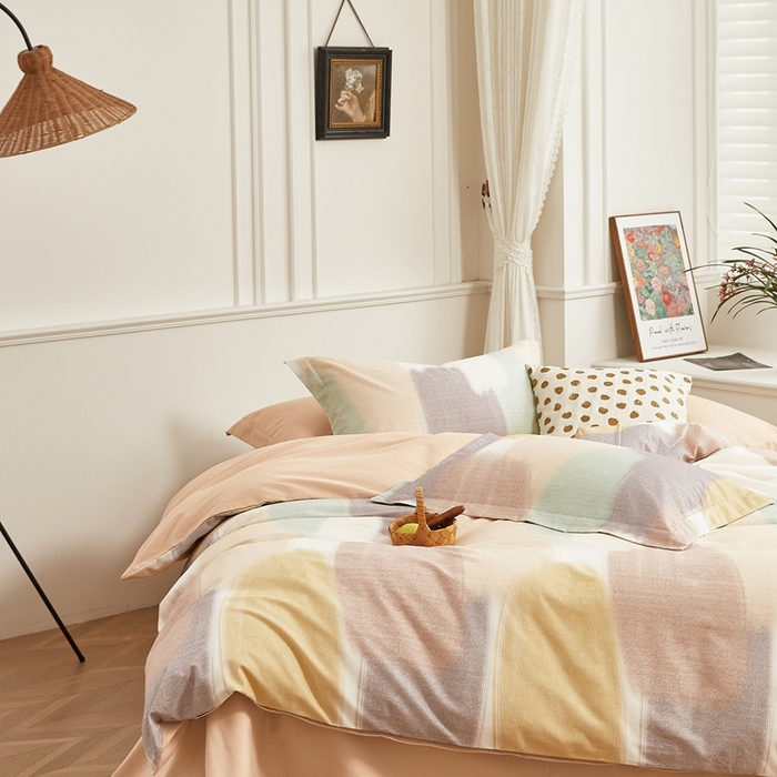 91家纺网 家纺一手货源 找家纺 （总）威克凯丽2025新款全棉纯棉生态磨毛四件套