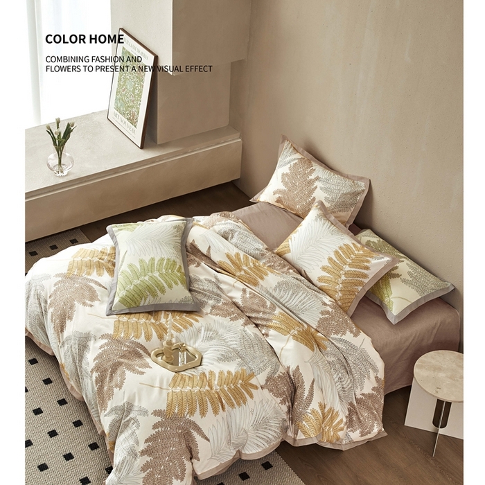 91家纺网 家纺一手货源 找家纺 （总）威克凯丽2025新款全棉纯棉生态磨毛四件套