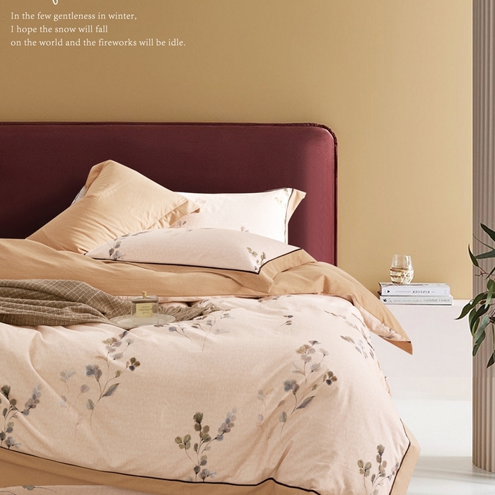 91家纺网 家纺一手货源 找家纺 （总）威克凯丽2025新款全棉纯棉生态磨毛四件套