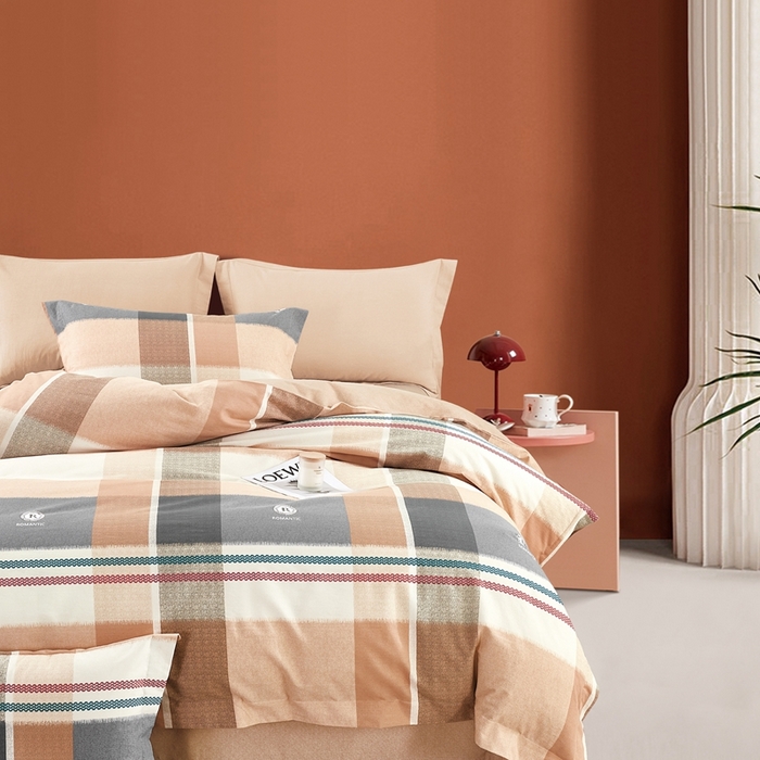 91家纺网 家纺一手货源 找家纺 （总）威克凯丽2025新款全棉纯棉生态磨毛四件套