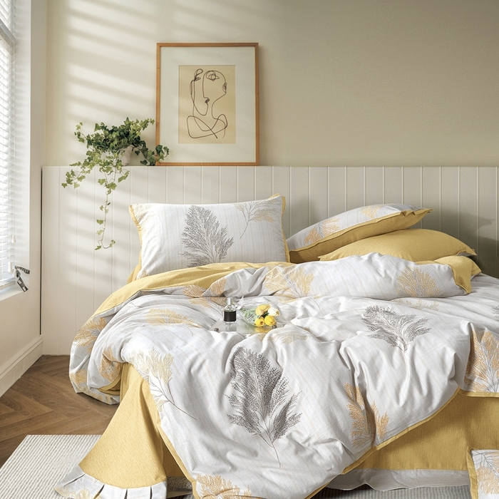 91家纺网 家纺一手货源 找家纺 （总）威克凯丽2025新款全棉纯棉生态磨毛四件套