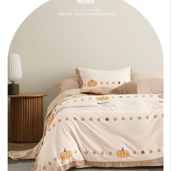 91家纺网 家纺一手货源 找家纺 （总）威克凯丽2025新款全棉纯棉生态磨毛四件套