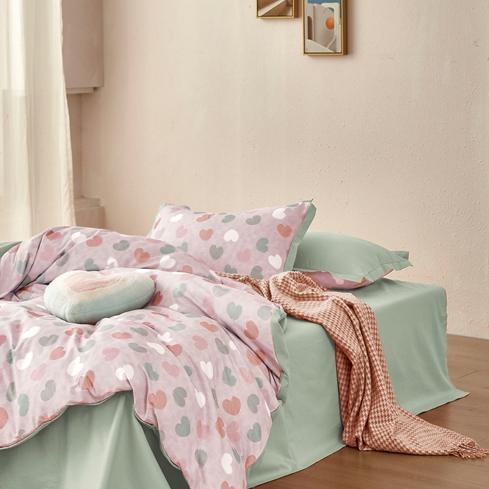 91家纺网 家纺一手货源 找家纺 （总）威克凯丽2025新款全棉纯棉生态磨毛四件套