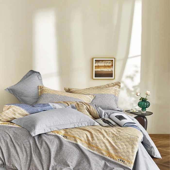 91家纺网 家纺一手货源 找家纺 （总）威克凯丽2025新款全棉纯棉生态磨毛四件套